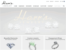 Tablet Screenshot of harrsjewelry.com